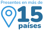 Presentes en más de 15 países Presentes en más de 15 países